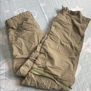 Zipper hiking pants